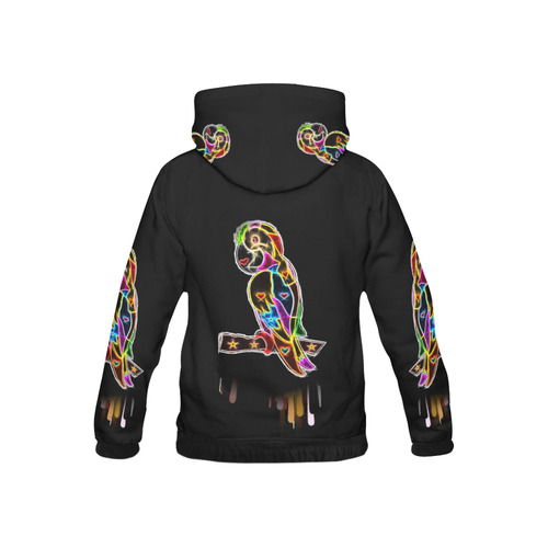 Bird Neo by Popart Lover All Over Print Hoodie for Kid (USA Size) (Model H13)