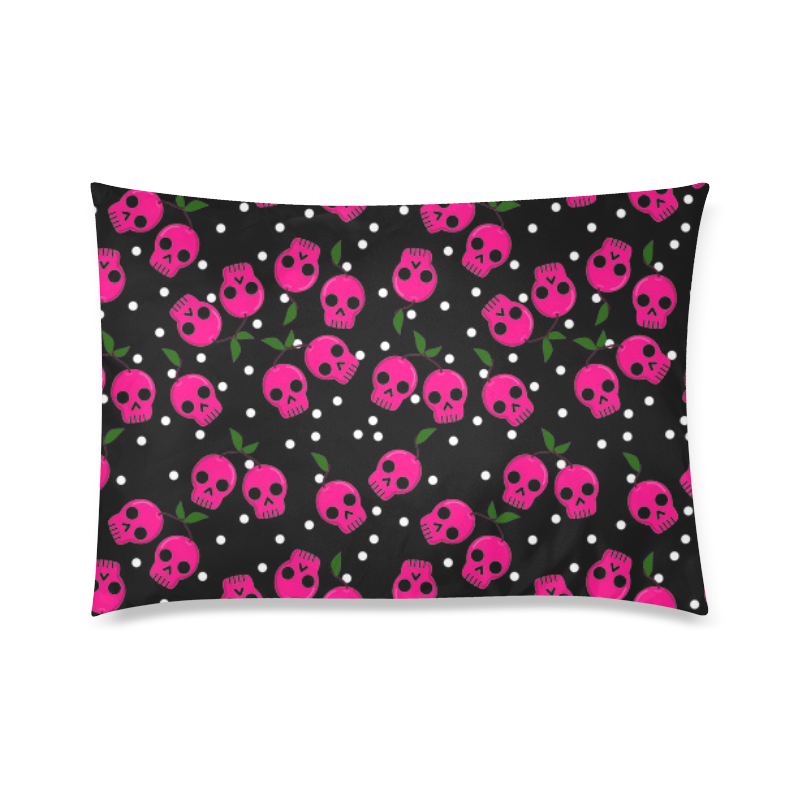 Cherry Bomb Pizzazz Pillow Custom Zippered Pillow Case 20"x30" (one side)