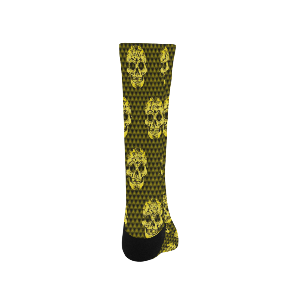 Skull pattern 517 C by JamColors Trouser Socks