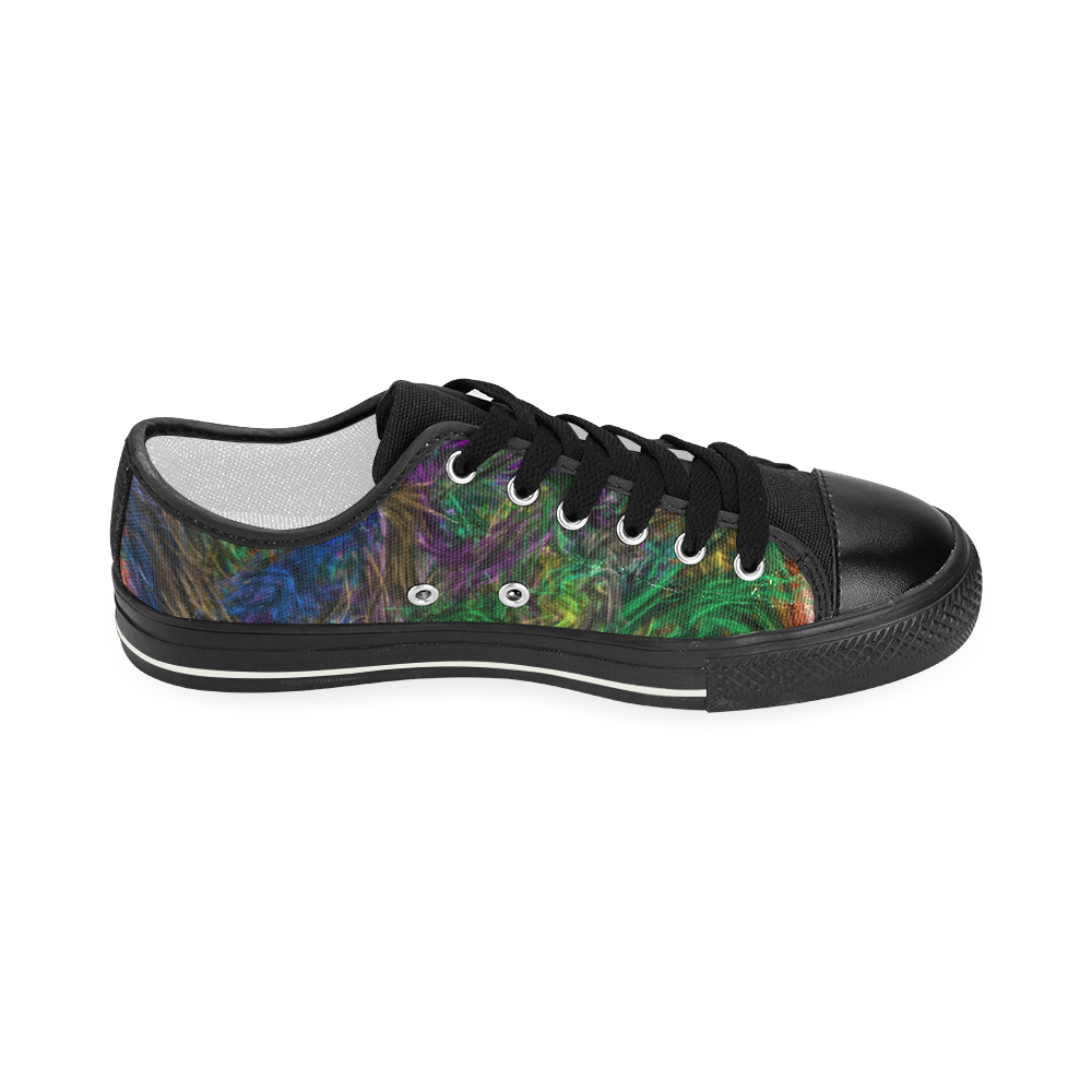 Full Of Color Women's Classic Canvas Shoes (Model 018)