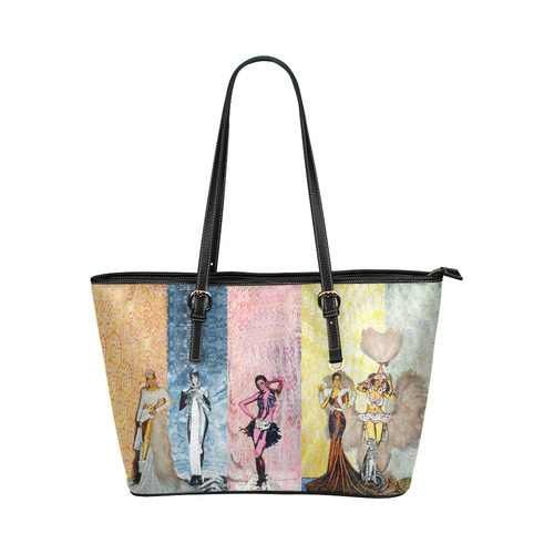 Extravaganza Leather Tote Bag/Large (Model 1651)