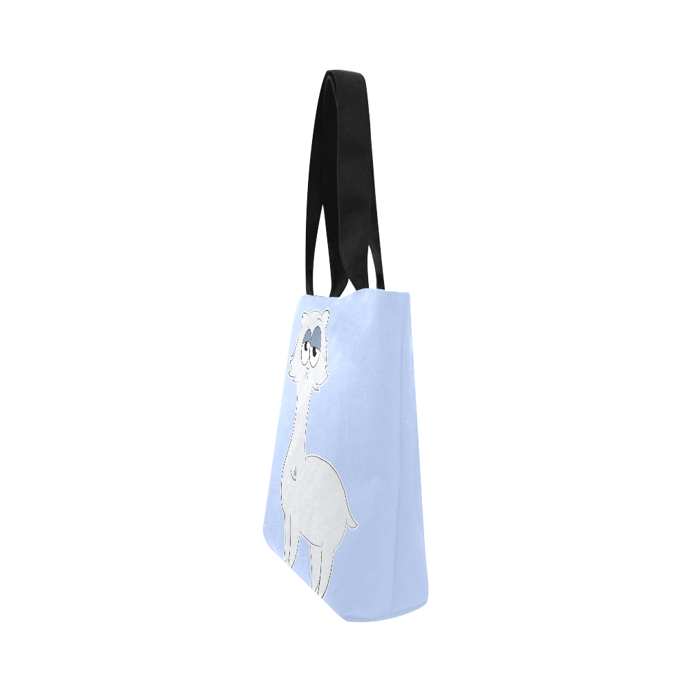 Grumpy Persian Cat Llama Canvas Tote Bag (Model 1657)