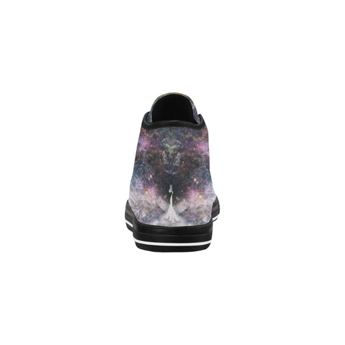 Psychedelic Skull and Galaxy Vancouver H Men's Canvas Shoes (1013-1)