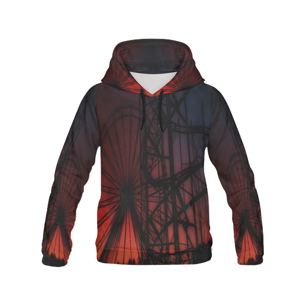 ROUNDUP All Over Print Hoodie for Men (USA Size) (Model H13)