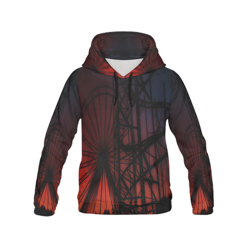 ROUNDUP All Over Print Hoodie for Men (USA Size) (Model H13)