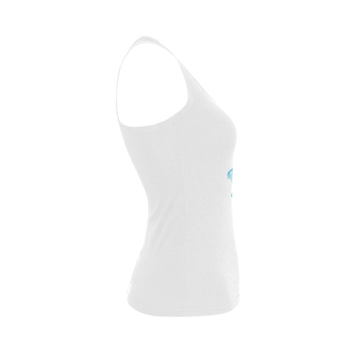 dream big Women's Shoulder-Free Tank Top (Model T35)