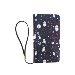 Astronaut Doodle Men's Clutch Purse （Model 1638）