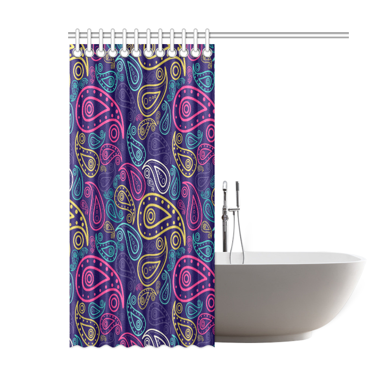 paisley Shower Curtain 60"x72"