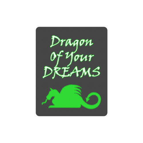 Dragon Of Your Dreams (White) Rectangle Mousepad