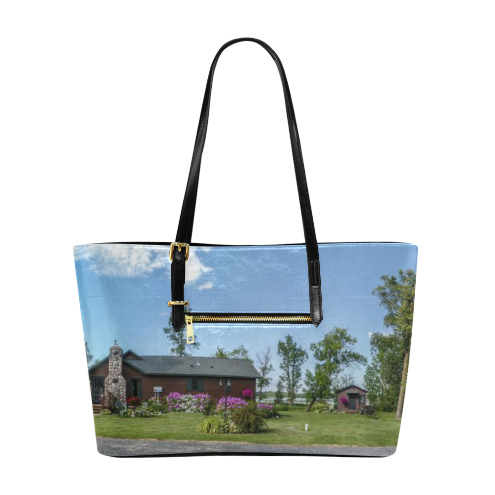 Cabin 1.2 Euramerican Tote Bag/Large (Model 1656)