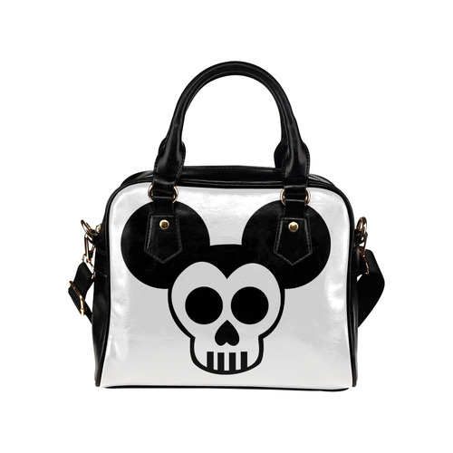 Goth Mickey Purse Shoulder Handbag (Model 1634)