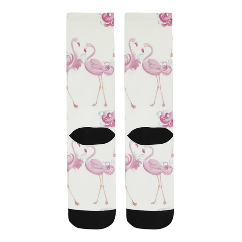 Dancing Flamingo Trouser Socks
