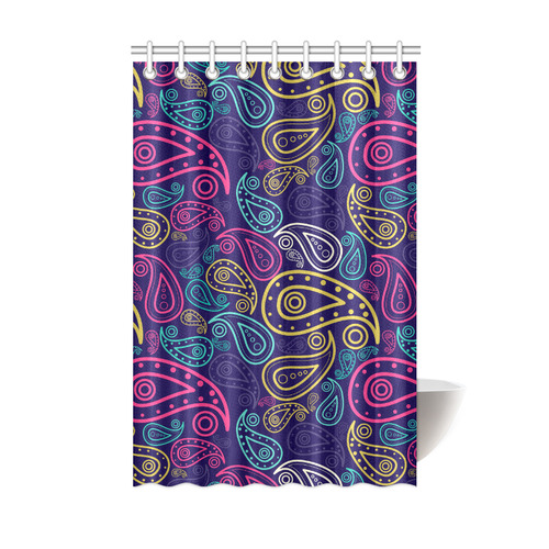 Paisley Shower Curtain 48 X72 Id, Purple Paisley Shower Curtain