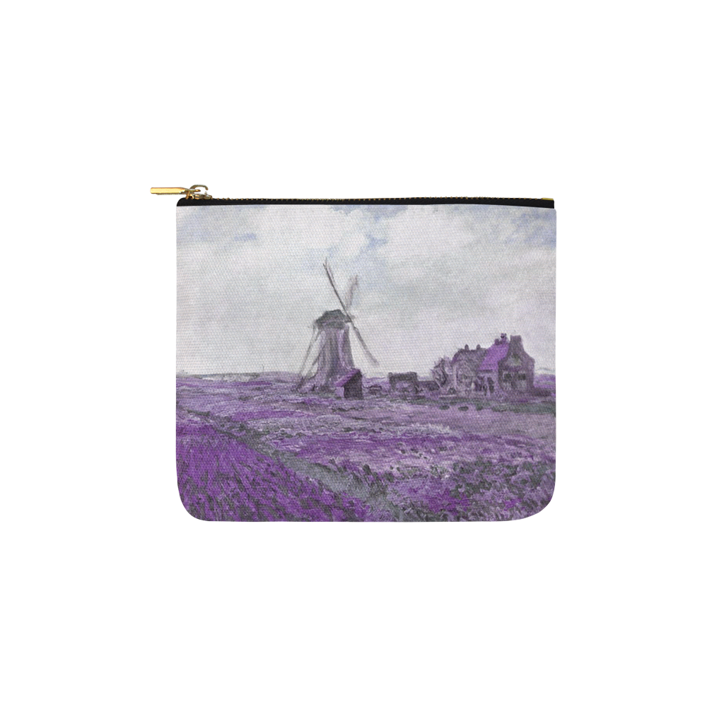 windmill-Monet 3 Carry-All Pouch 6''x5''