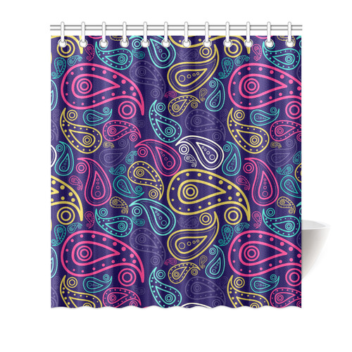 paisley Shower Curtain 66"x72"