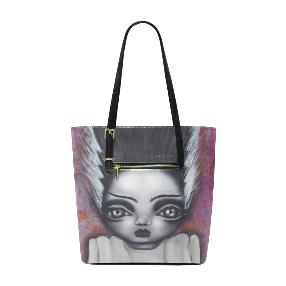 Bride Of Frankenstein Euramerican Tote Bag/Small (Model 1655)