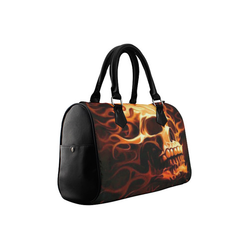 Skull Boston Handbag (Model 1621)