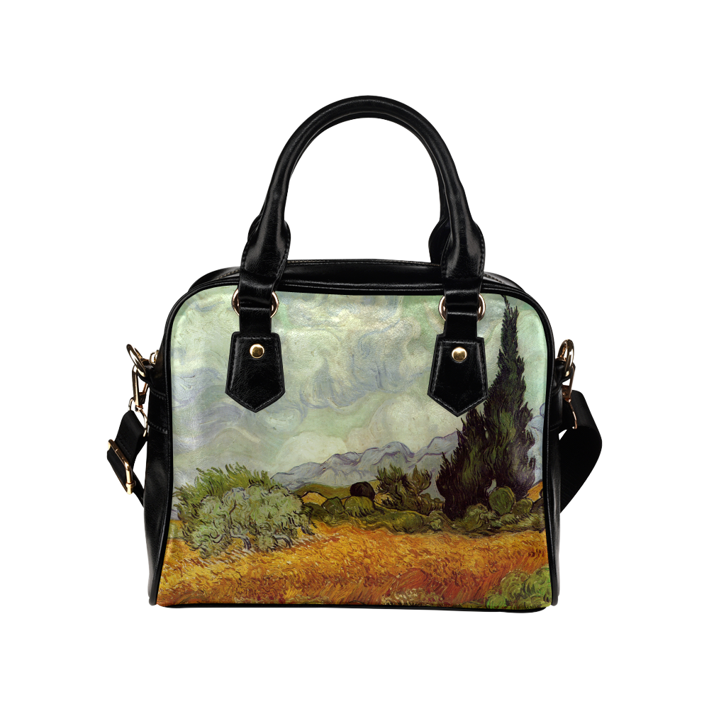 Vincent Van Gogh Shoulder Handbag (Model 1634)