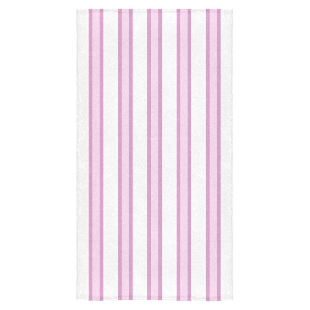 Pink Stripes Bath Towel 30"x56"