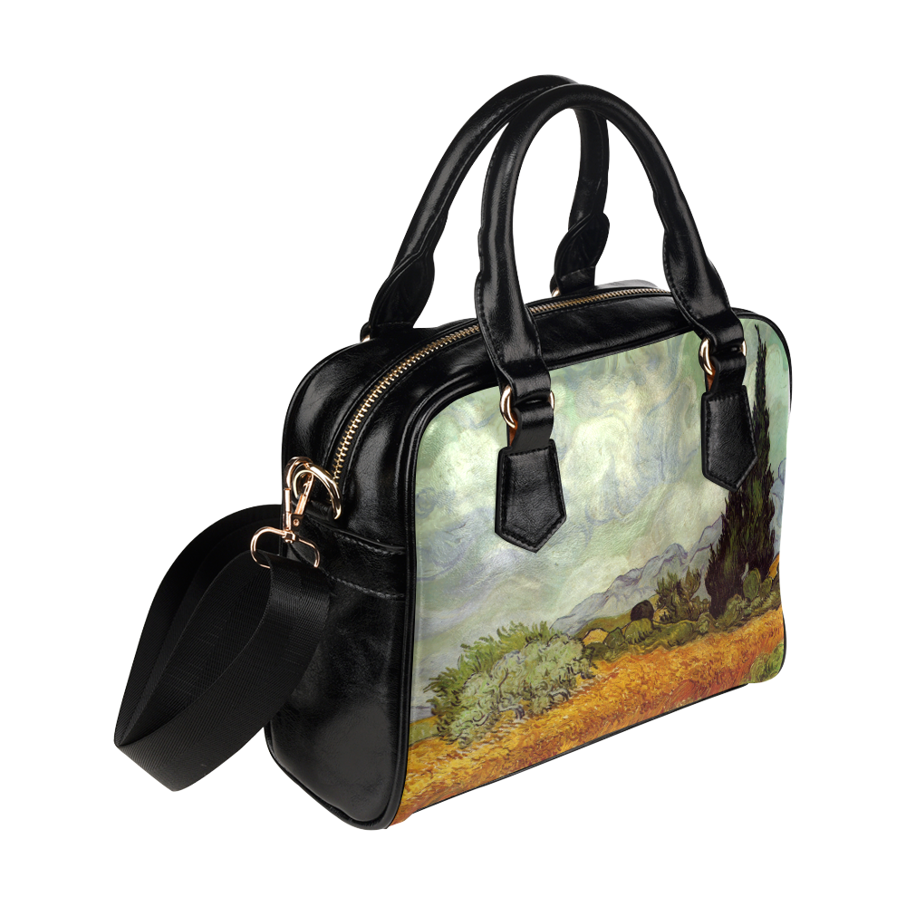 Vincent Van Gogh Shoulder Handbag (Model 1634)