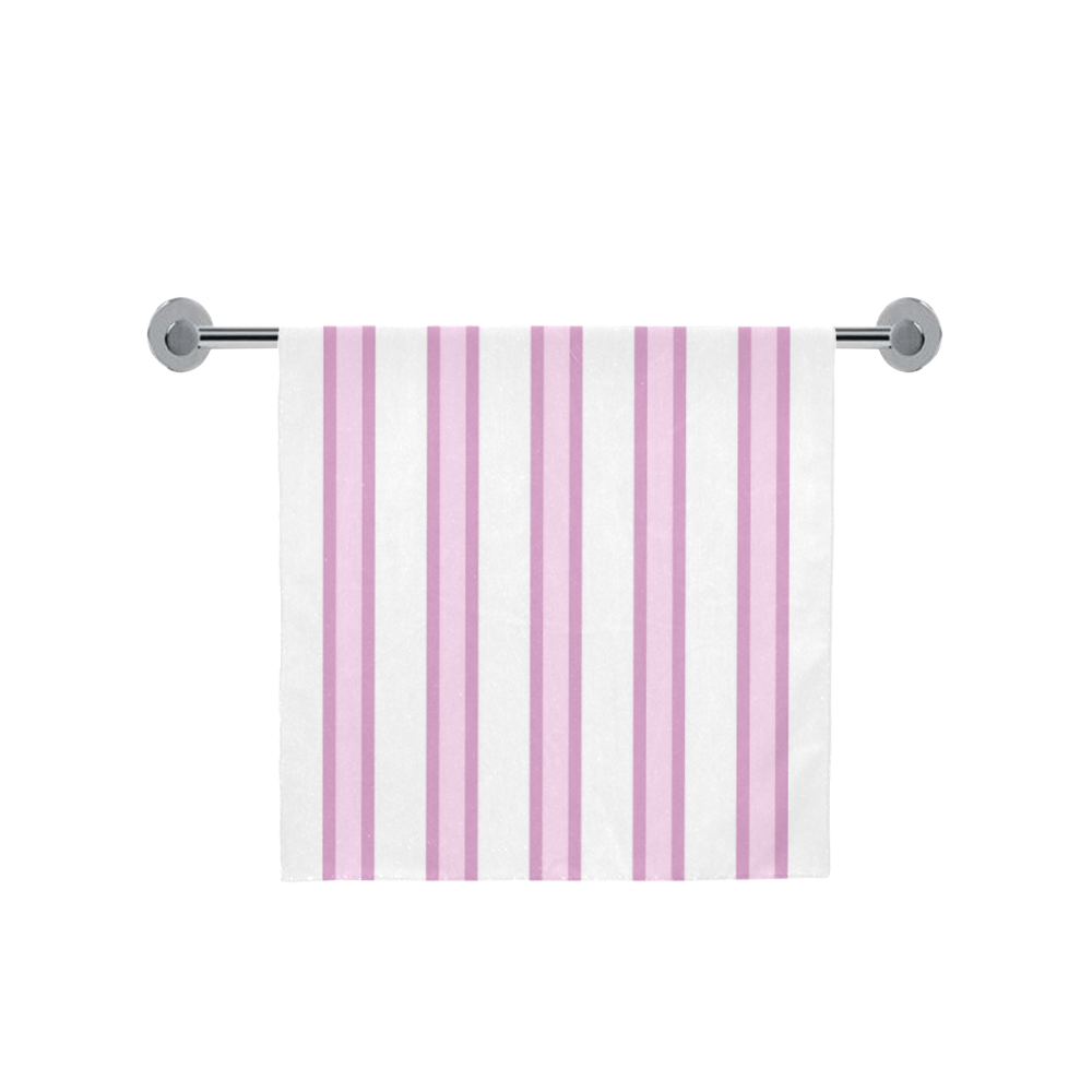 Pink Stripes Bath Towel 30"x56"