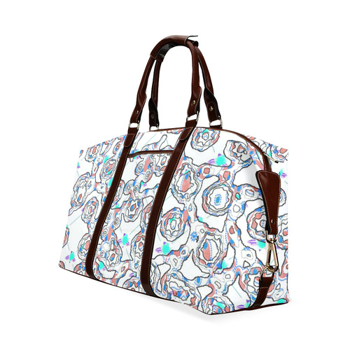 Abstract Pattern Mix 5C by FeelGood Classic Travel Bag (Model 1643) Remake
