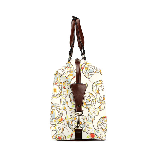 Abstract Pattern Mix 5A by FeelGood Classic Travel Bag (Model 1643) Remake
