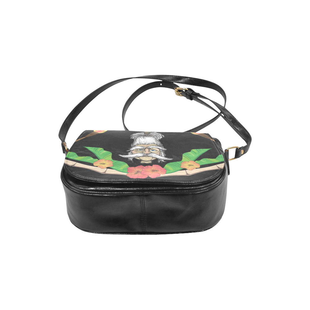 Jungle Witch Doctor Small Purse Classic Saddle Bag/Small (Model 1648)