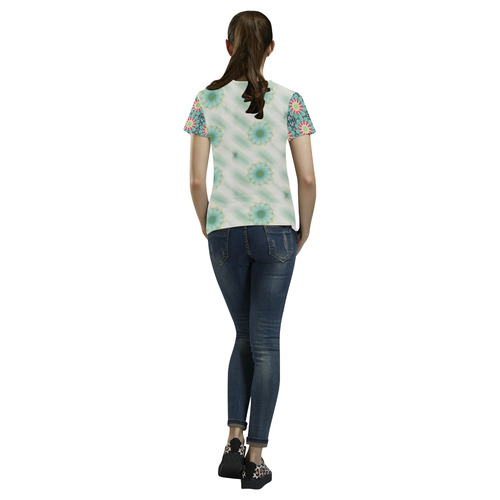 Happy shirt All Over Print T-Shirt for Women (USA Size) (Model T40)
