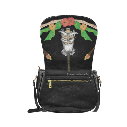 Jungle Witch Doctor Small Purse Classic Saddle Bag/Small (Model 1648)