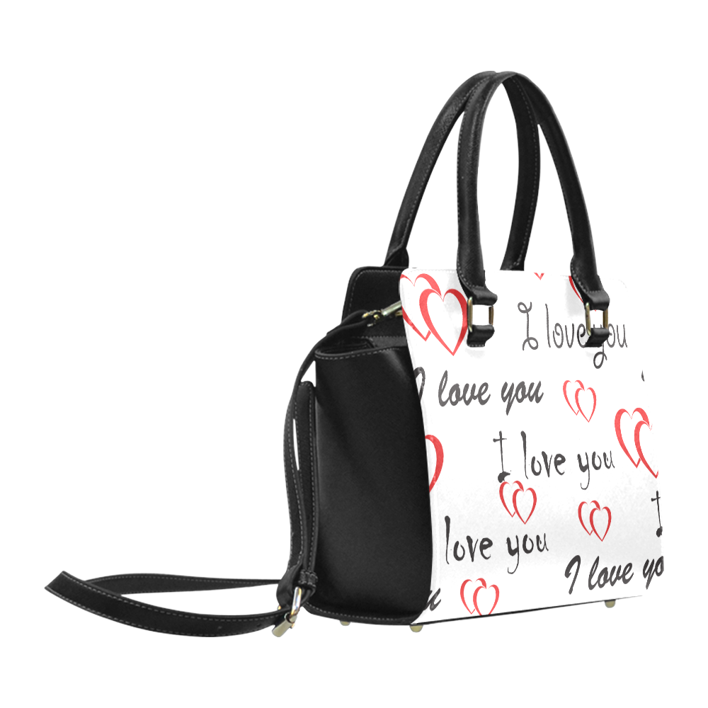 Love You Classic Shoulder Handbag (Model 1653)