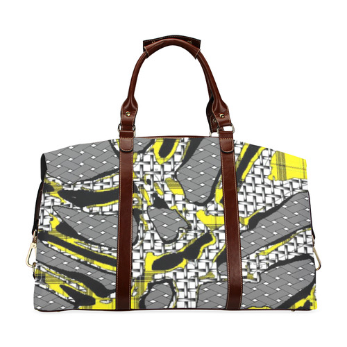 Abstract Pattern Mix 4C by FeelGood Classic Travel Bag (Model 1643) Remake