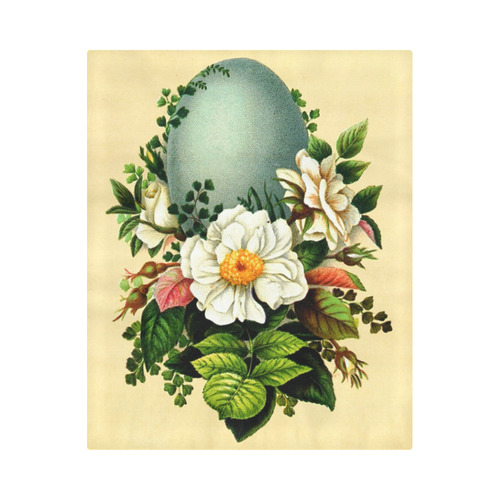Vintage Easter Floral Duvet Cover 86"x70" ( All-over-print)