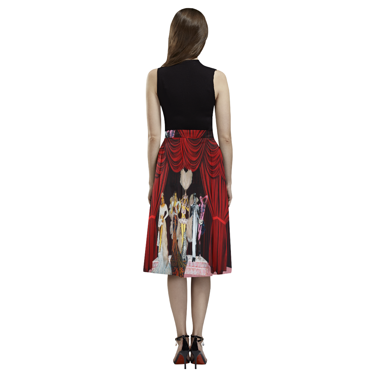 extravaganza Aoede Crepe Skirt (Model D16)