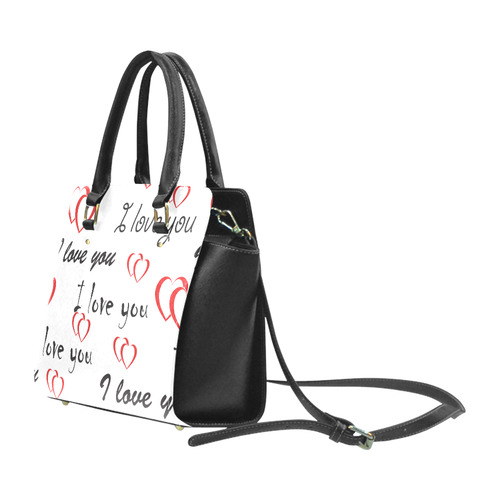 Love You Classic Shoulder Handbag (Model 1653)