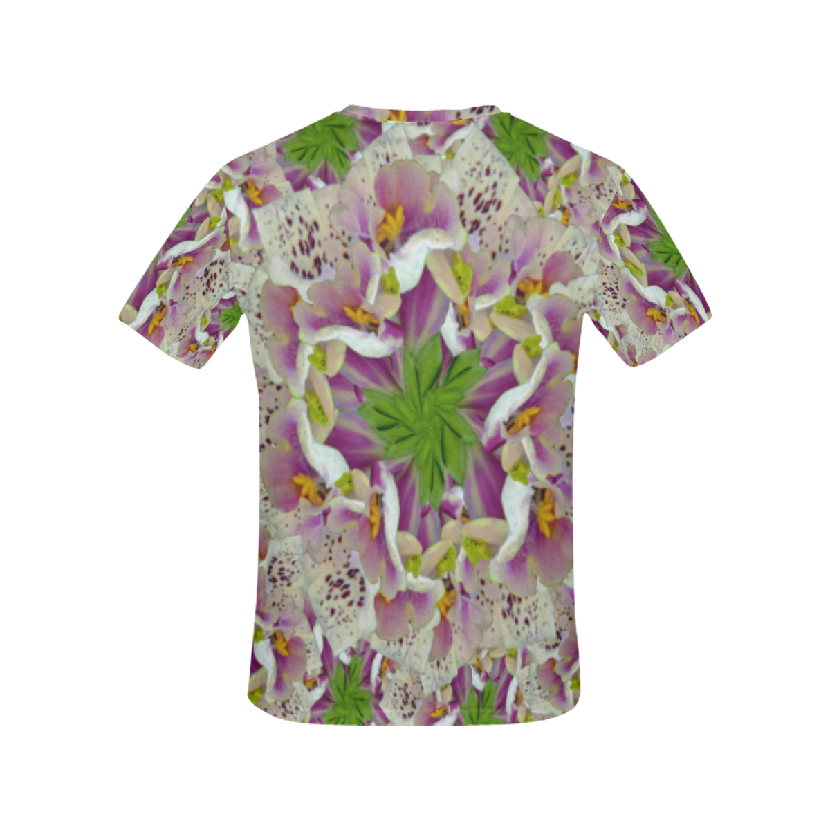 Digitalis Purpurea Flora All Over Print T-Shirt for Women (USA Size) (Model T40)