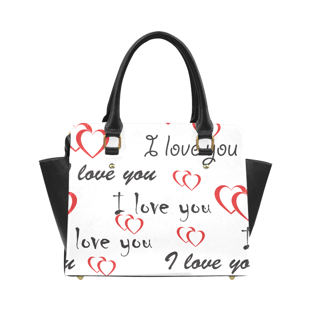 Love You Classic Shoulder Handbag (Model 1653)