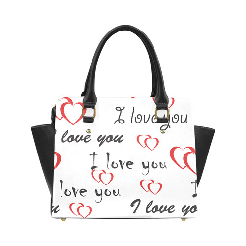 Love You Classic Shoulder Handbag (Model 1653)