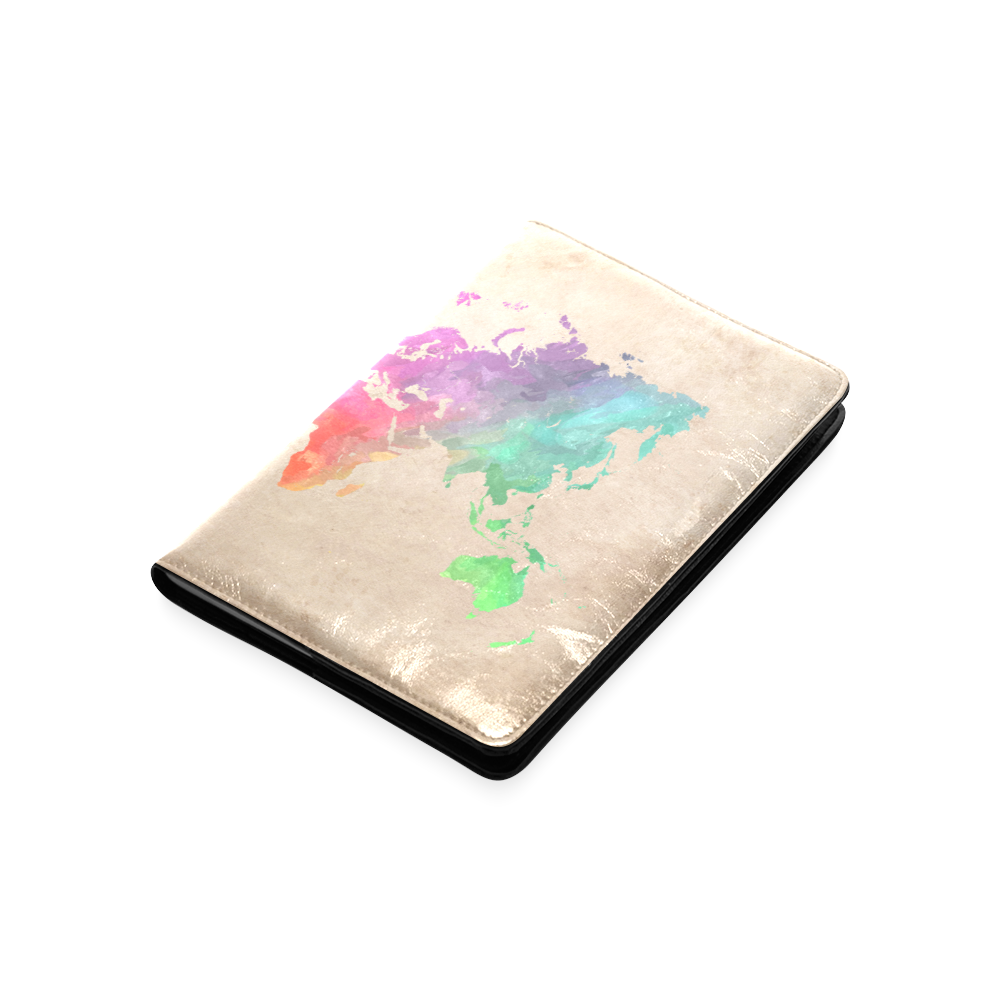 world map Custom NoteBook A5