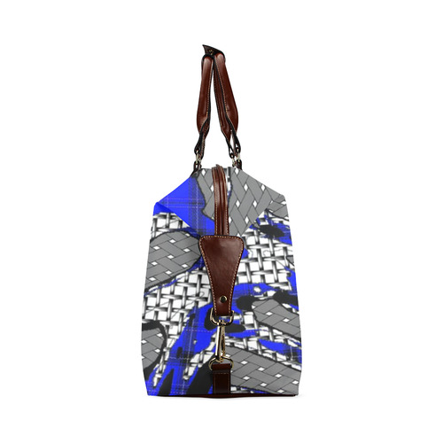 Abstract Pattern Mix 4B by FeelGood Classic Travel Bag (Model 1643) Remake