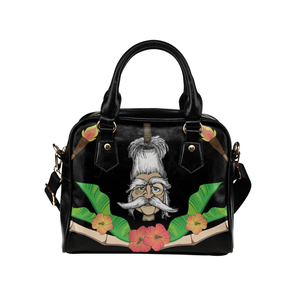 Jungle Witch Doctor Purse Shoulder Handbag (Model 1634)
