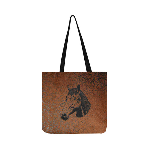 Horse20170501_by_JAMColors Reusable Shopping Bag Model 1660 (Two sides)