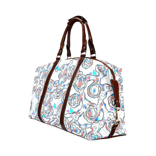 Abstract Pattern Mix 5C by FeelGood Classic Travel Bag (Model 1643) Remake