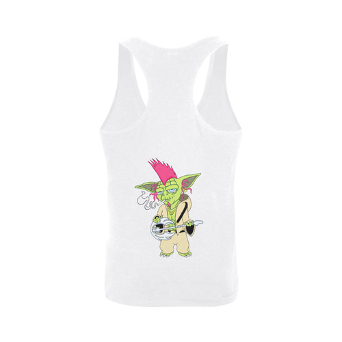 The Light Side Of The Force Pink Plus-size Men's I-shaped Tank Top (Model T32)