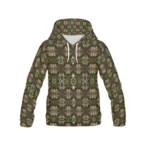 Some get forks and  others gold spoons All Over Print Hoodie for Women (USA Size) (Model H13)