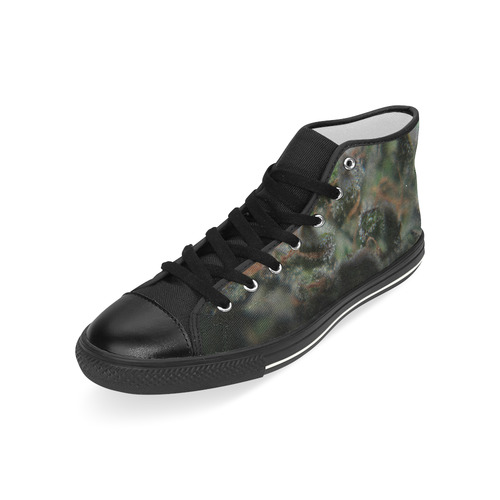 Budscape Men’s Classic High Top Canvas Shoes (Model 017)