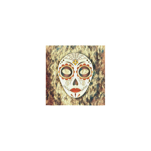 Fantasy tribal death mask A by FeelGood Square Towel 13“x13”