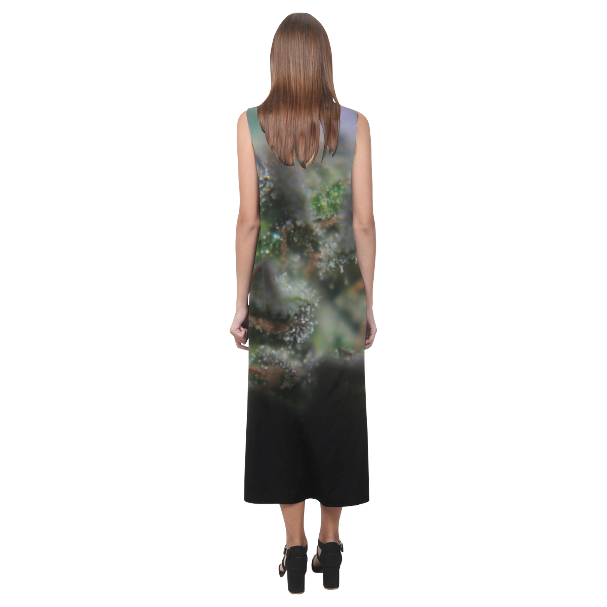 Budscape Phaedra Sleeveless Open Fork Long Dress (Model D08)