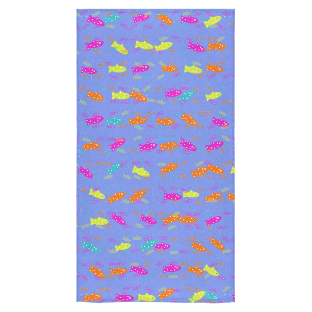 cute fish pattern A by FeelGood Bath Towel 30"x56"