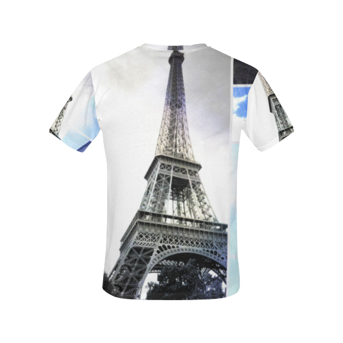 Eiffel Tower Paris All Over Print T-Shirt for Women (USA Size) (Model ...
